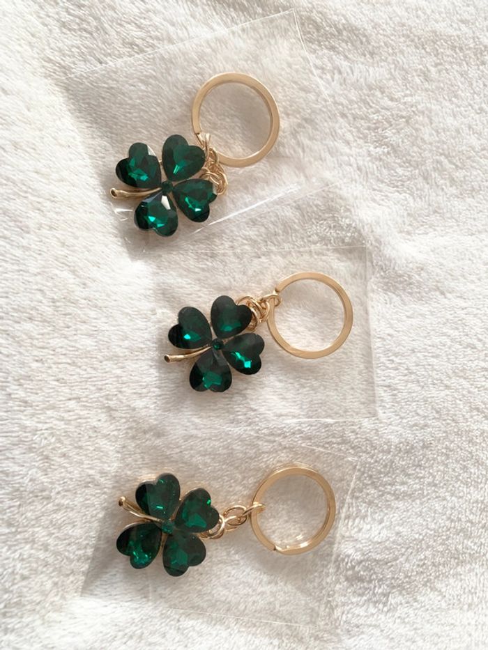 Lot de porte-clés Porte Bonheur à offrir 🍀 Neuf