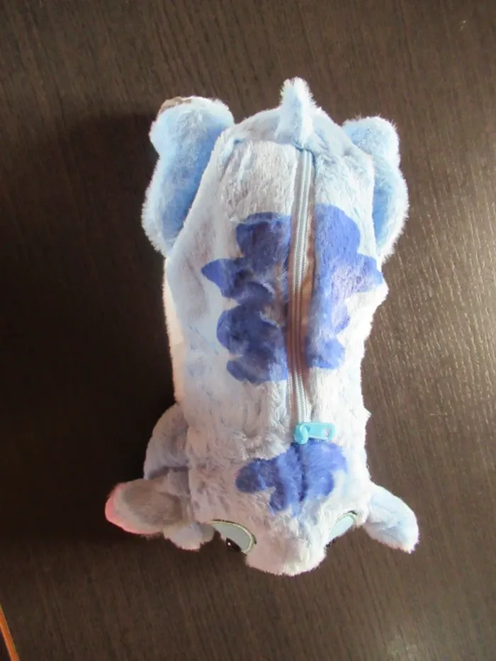 Trousse d'école scolaire Stitch en peluche neuve - photo numéro 2