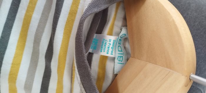 T-shirt ML garçon 3 mois obaibi - photo numéro 3