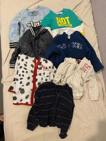 7 pulls/ vestes/ manteau