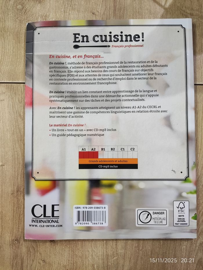 Livre d'apprentissage de langue française - photo numéro 10