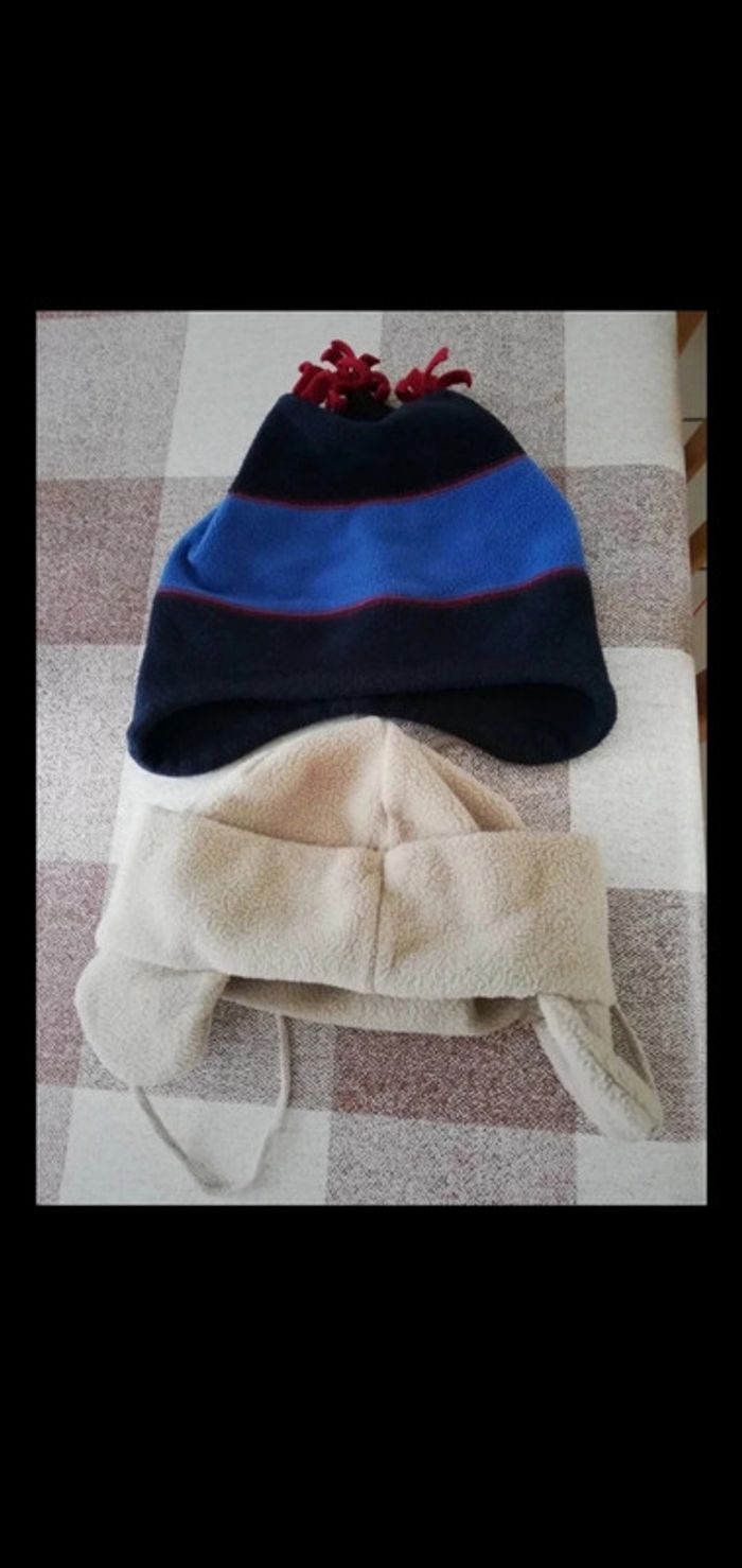 lot de 2 bonnets taille 49