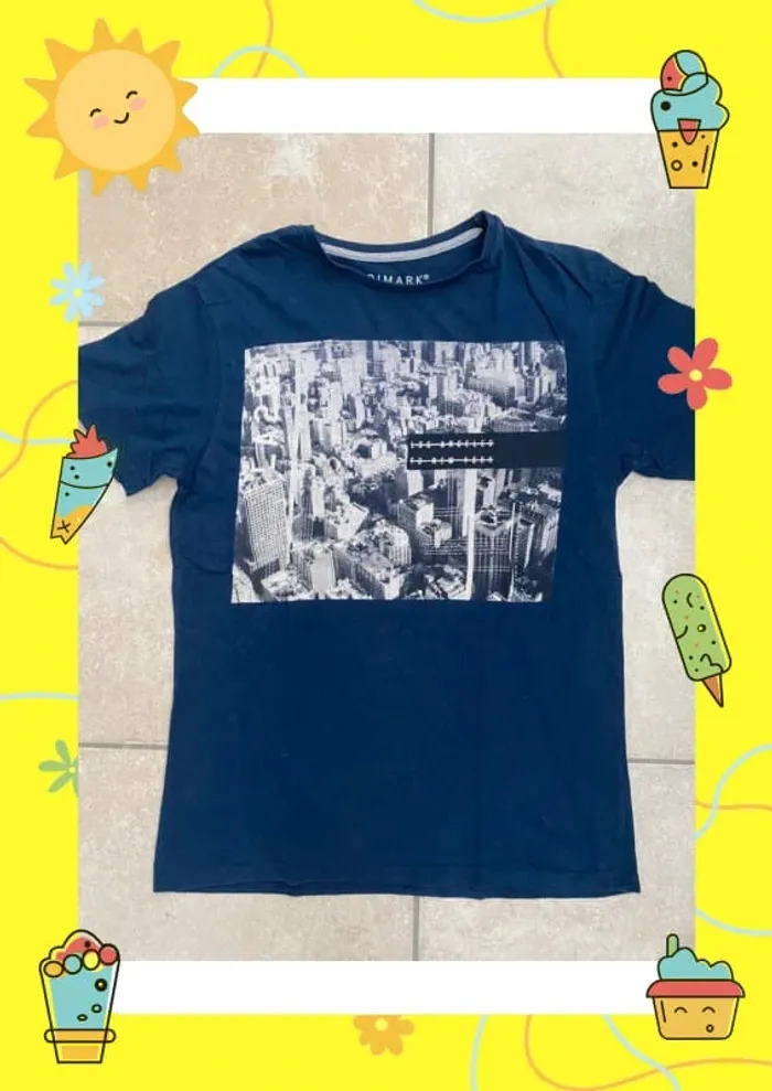 T shirt marine primark M