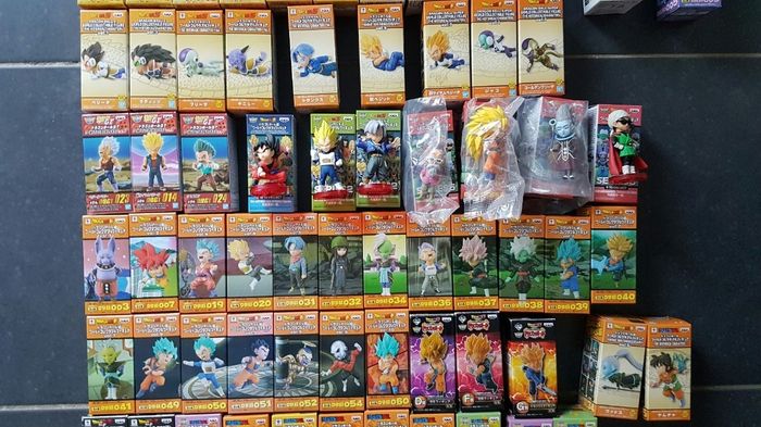 Lot Wcf Dwc Dragon Ball adverge - Banpresto Bandai Super Z GT Kai Heroes - photo numéro 3
