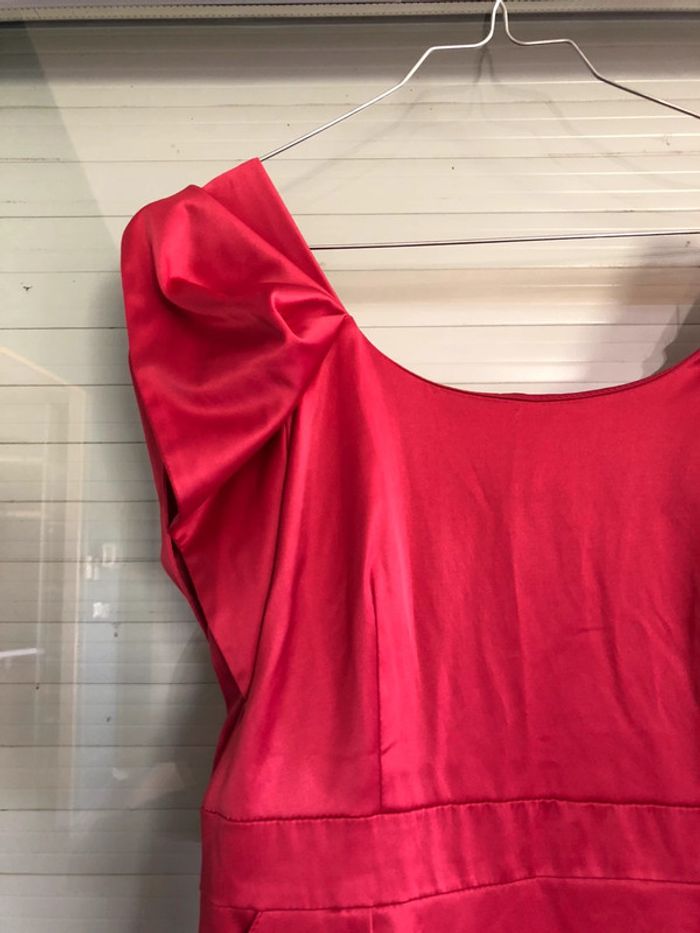 Robe de soirée naf naf rose fuschia - photo numéro 2