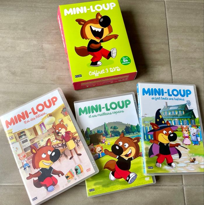 Coffret DVD, dessins animés enfant, Mini loup - photo numéro 3