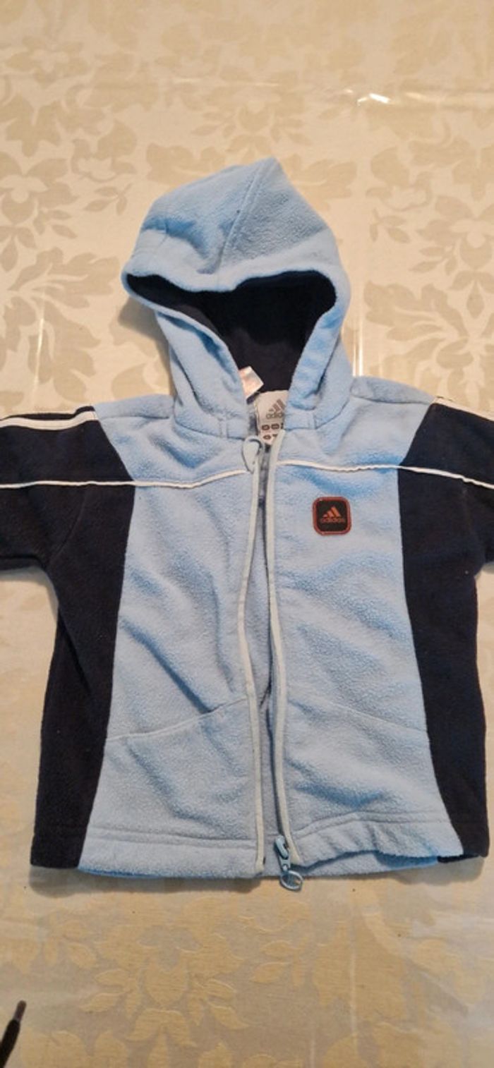 Gilet garçon Adidas 12 mois - photo numéro 2