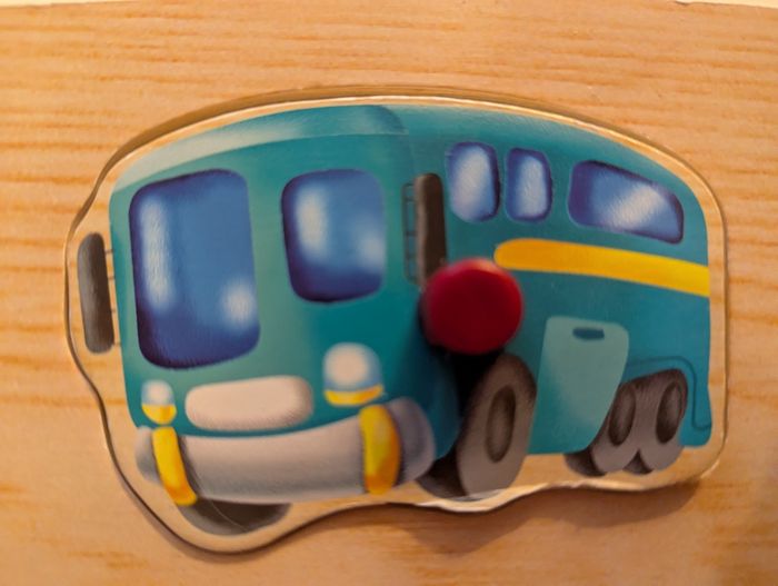 Puzzle en bois véhicules - photo numéro 2