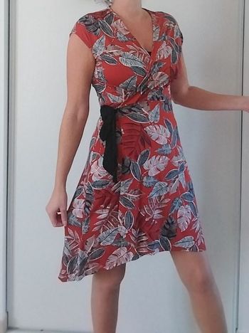 Jolie robe couleur d'automne Bréal