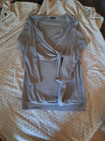Robe chaude femme Shein taille 36 gris