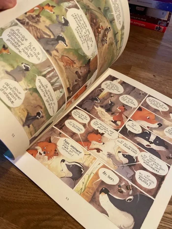 Livre L’école des Max Monsieur Blaireau et Madame Renarde 1- La rencontre - photo numéro 7