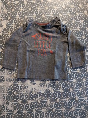 T-shirt garçon 2-6 mois