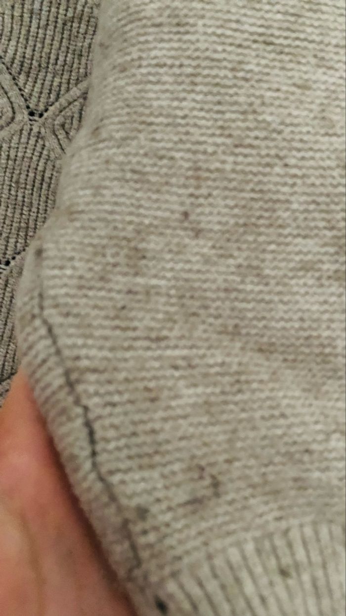 Pull col rond Imua beige - photo numéro 7