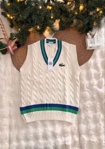 Pull sans manches Lacoste unisexe