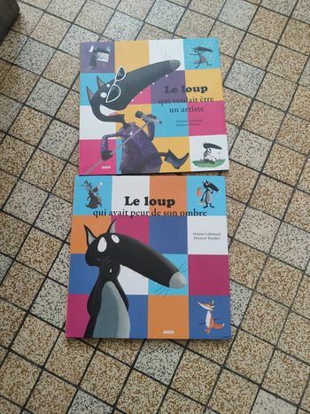 Deux livres de la collection petit loup