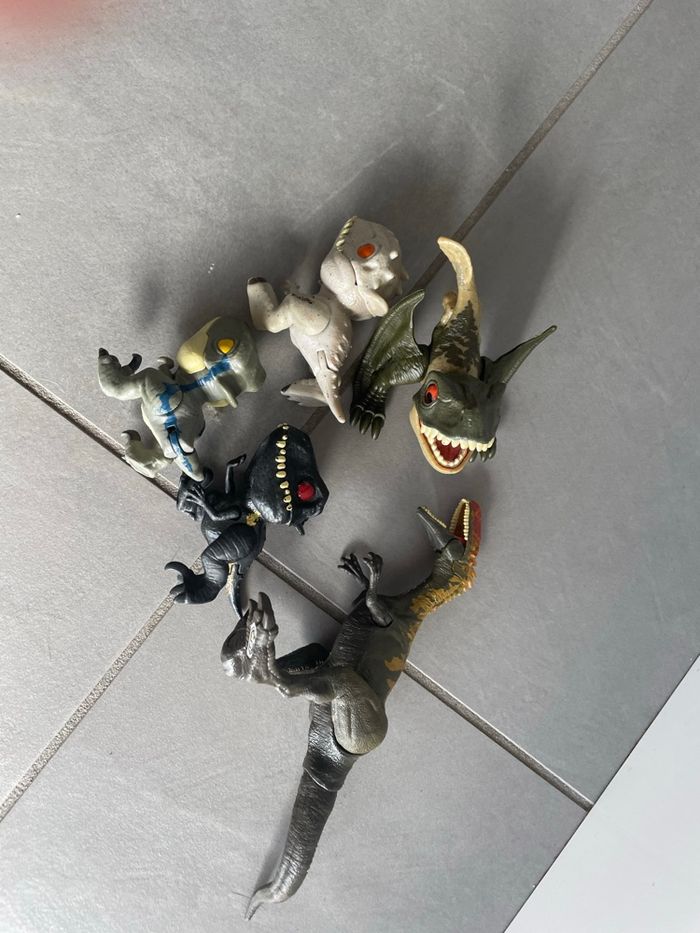 Lot de petits dinosaures dinosaures Jurassic World Figurine - photo numéro 5