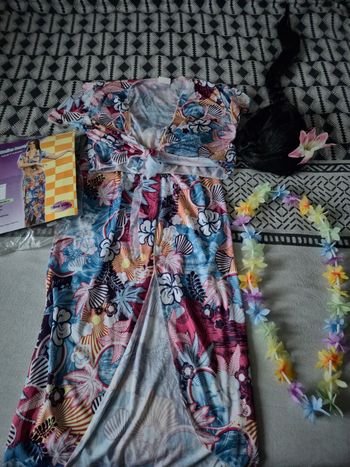 Deguisement femme hawaienne