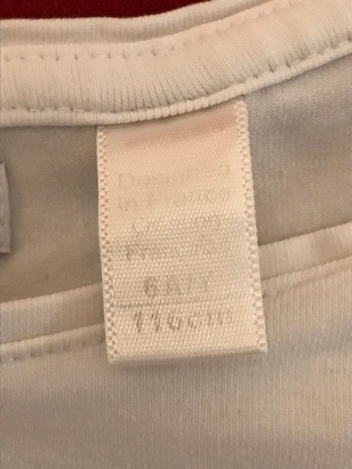 T-Shirt manches courtes blanc 6 Ans - photo numéro 4