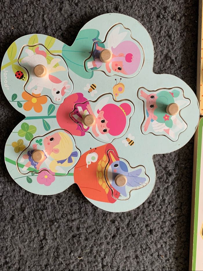 Lot de 5 puzzles en bois - photo numéro 4