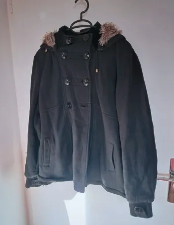 Manteau noir pour femme