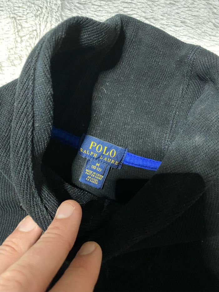 Pull Ralph Lauren Noir Vintage Taille 12 ans - photo numéro 4