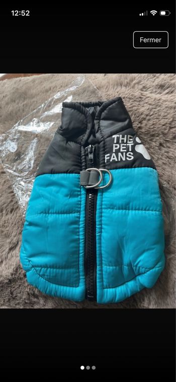 Doudoune pour petit chien