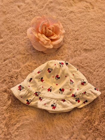 Bob blanc minnie 47 cm 6/12 mois