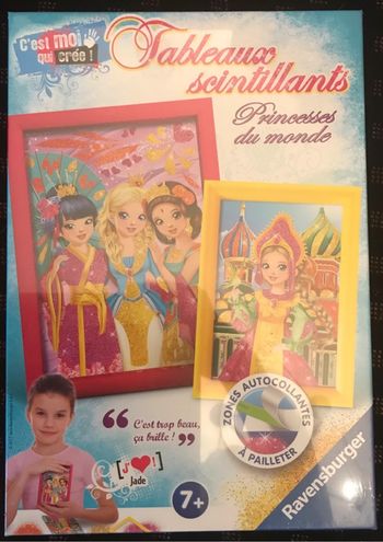 Tableaux scintillants princesses du monde de Ravensburger