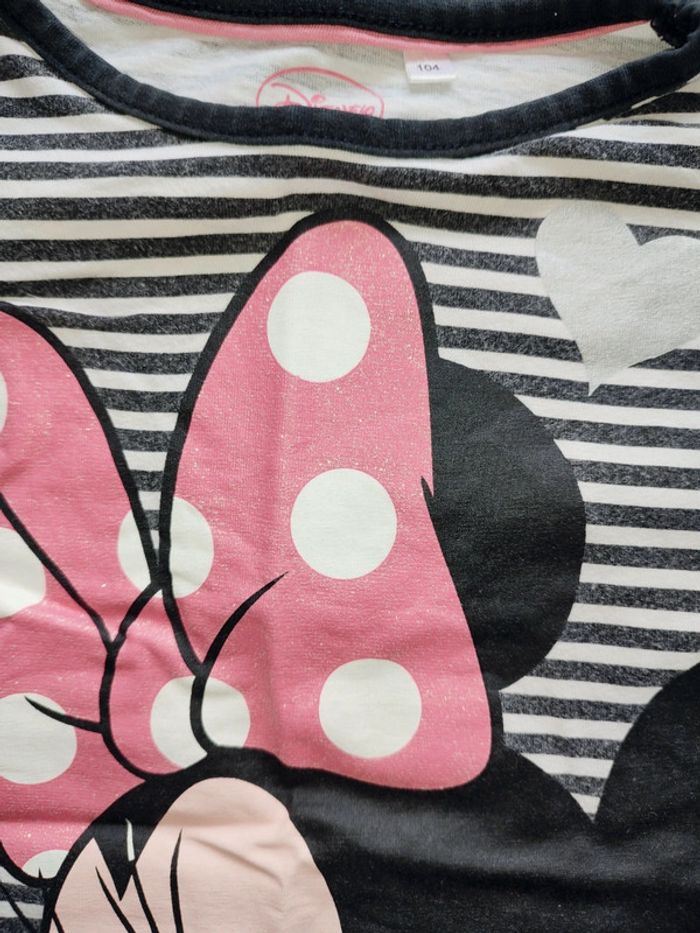 Tee-shirt long fille 4-6 ans / Minnie - Disney - photo numéro 2