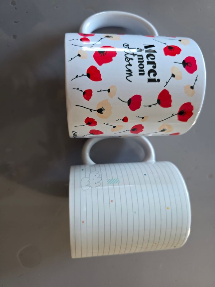 Lot de 2 tasses cadeau - photo numéro 3