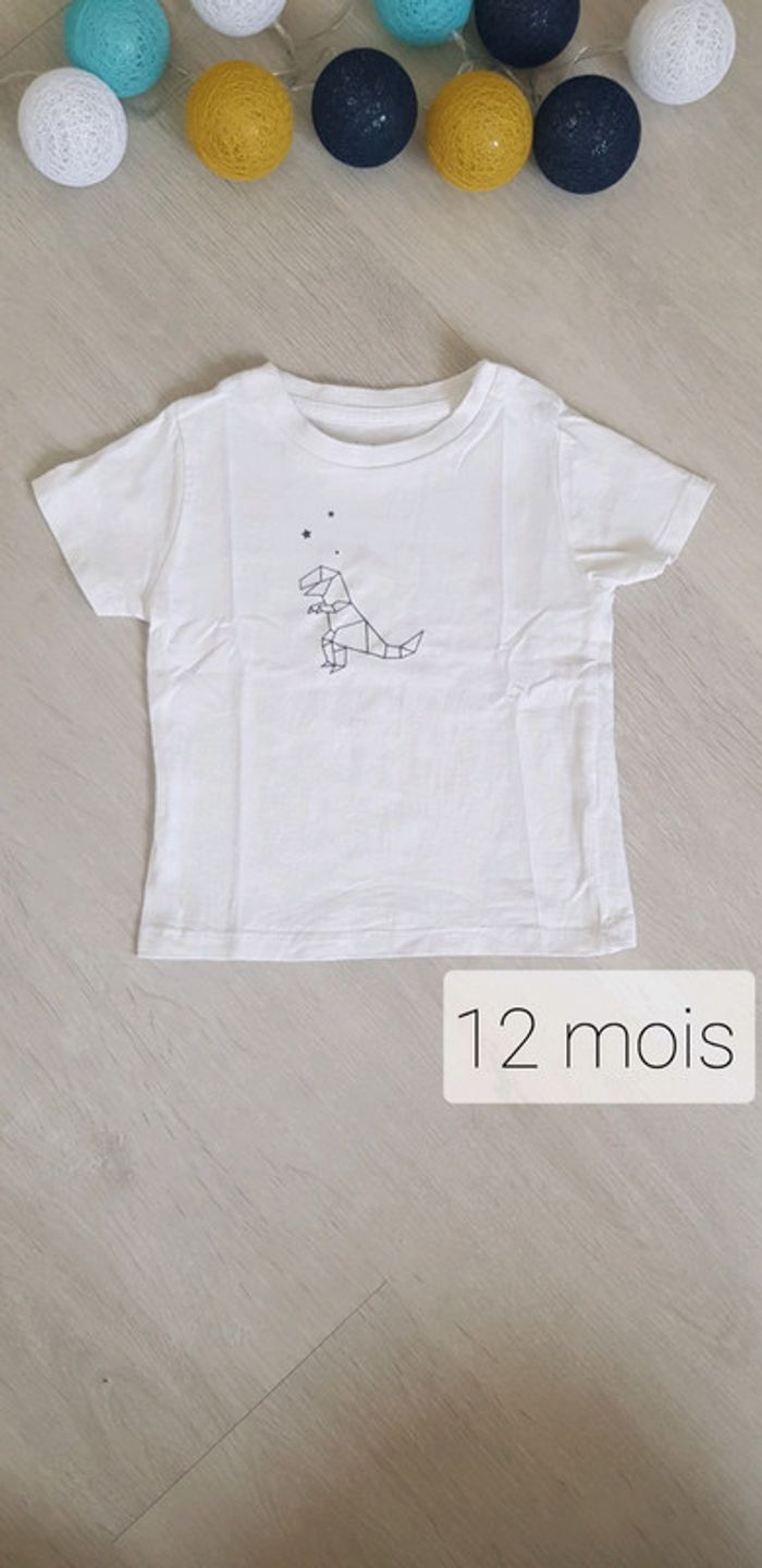 Tee-shirt manches courtes 12 mois