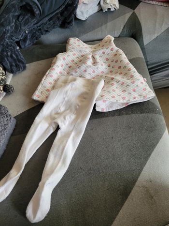 Ensemble robe + collant 1 mois