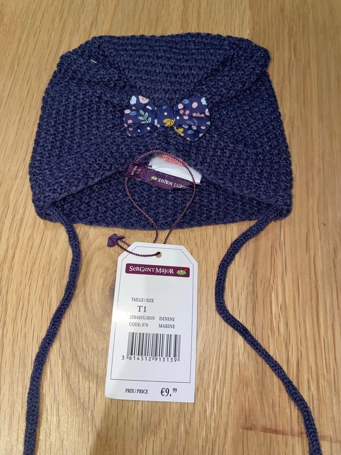 Bonnet fille taille 1 sergent major neuf - photo numéro 4