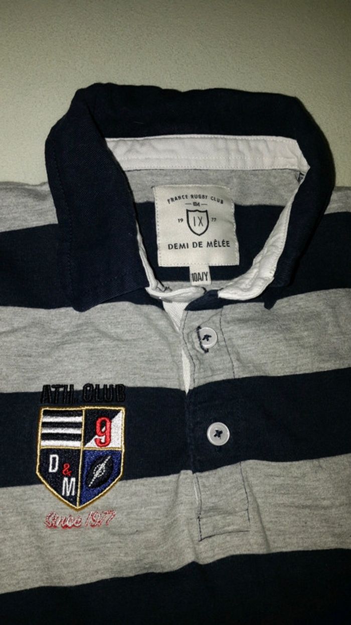 Lot 4 polos manches longues 10 ans - photo numéro 2