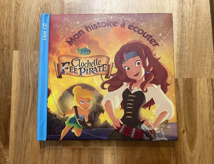 Livré CD histoire fée clochette
