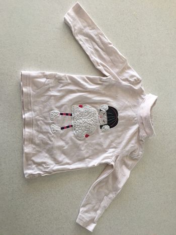Sous-pull à col roulé fille 2 ans