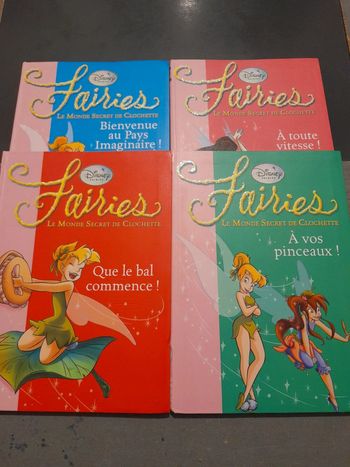 Lot fairies le monde secret de clochette