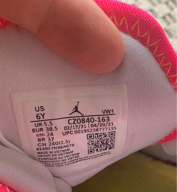 Basket Nike Jordan ONE take t38,5 - photo numéro 4