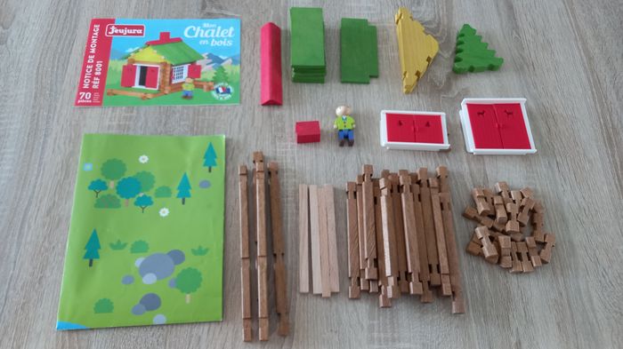 Mon Chalet en bois Jeujura 70 pièces - photo numéro 7