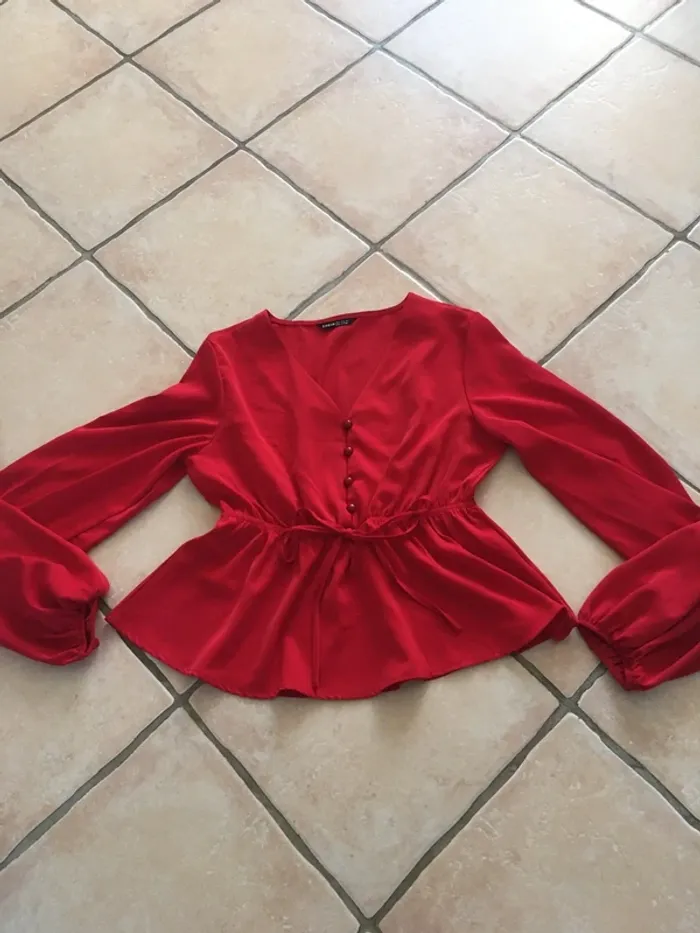 Magnifique blouse manches longues en 38 S de chez Shein excellent état - photo numéro 6