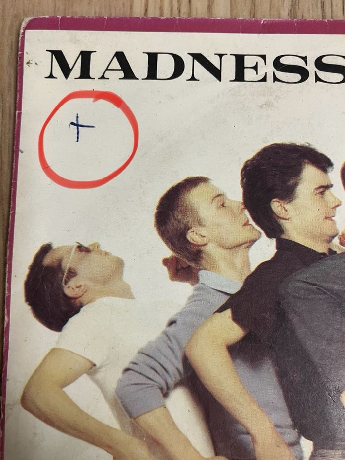 Vinyle 45 tours-madness-One step beyond - photo numéro 3