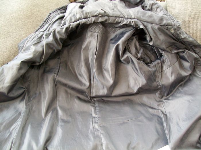 manteau femme taille 44 bleu marine - photo numéro 7