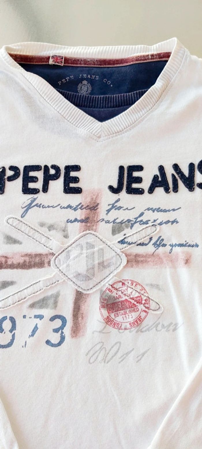 Tee-shirt Garçon pepe jeans 8 ans - photo numéro 3