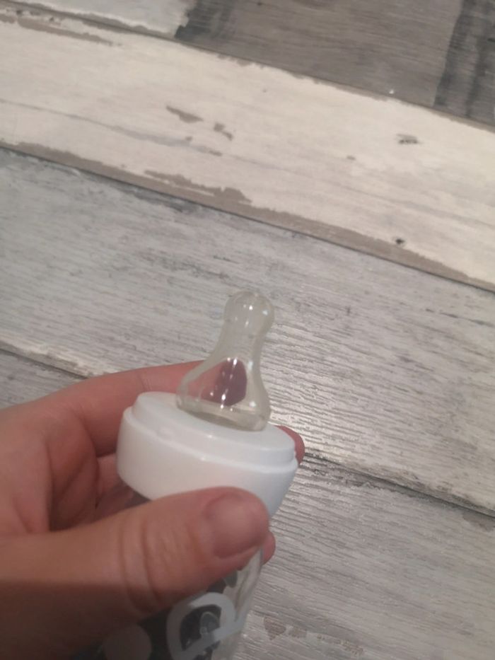 Biberon en verre neuf 110ml - photo numéro 3