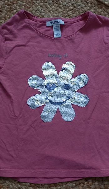 Haut manches longues okaidi 4 ans