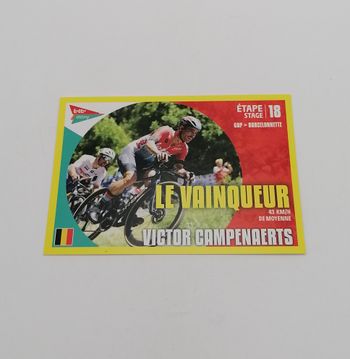 Panini Tour de France 2024 sticker N° T18.