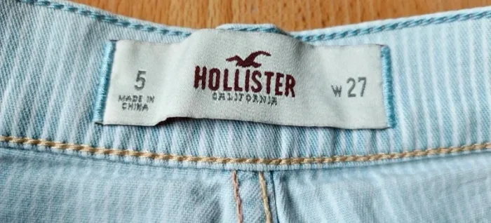 Short jeans effet délavé Hollister w27 - photo numéro 2