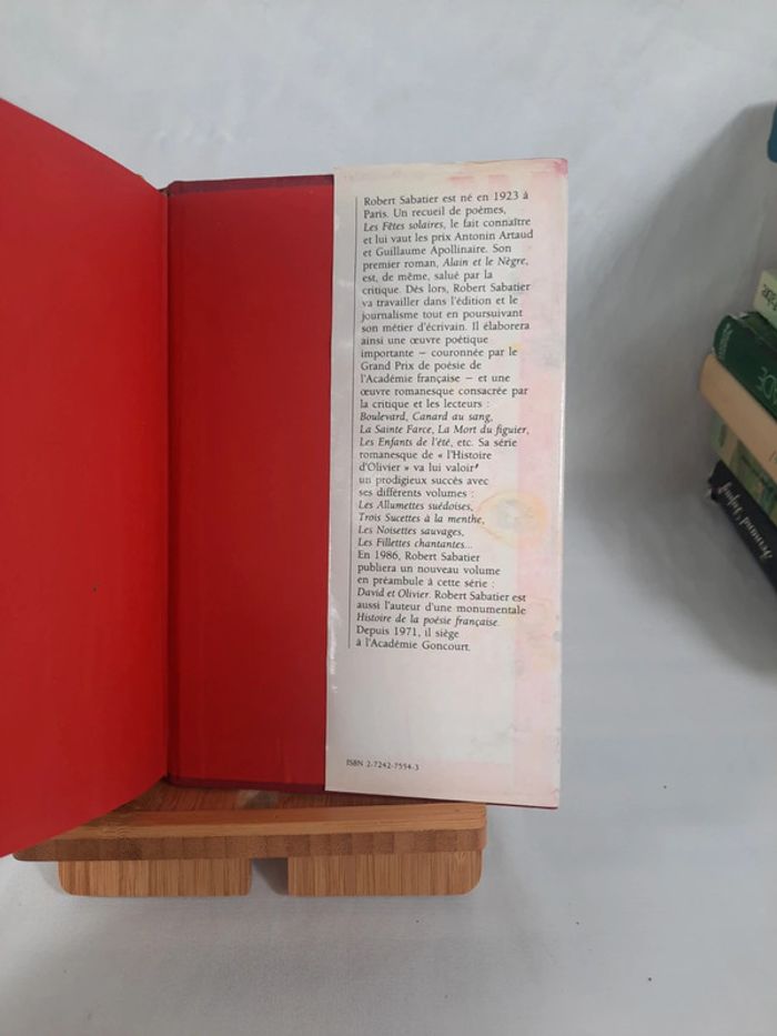 Robert Sabatier, Olivier et ses amis, C4 - photo numéro 4