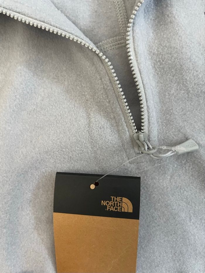 Polaire The north face 1/4 zip coupe crop taille S femme - photo numéro 4