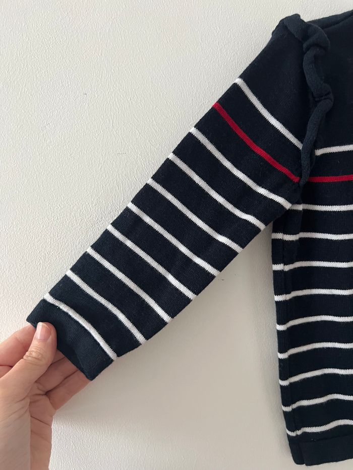 Pull bleu marine - photo numéro 4